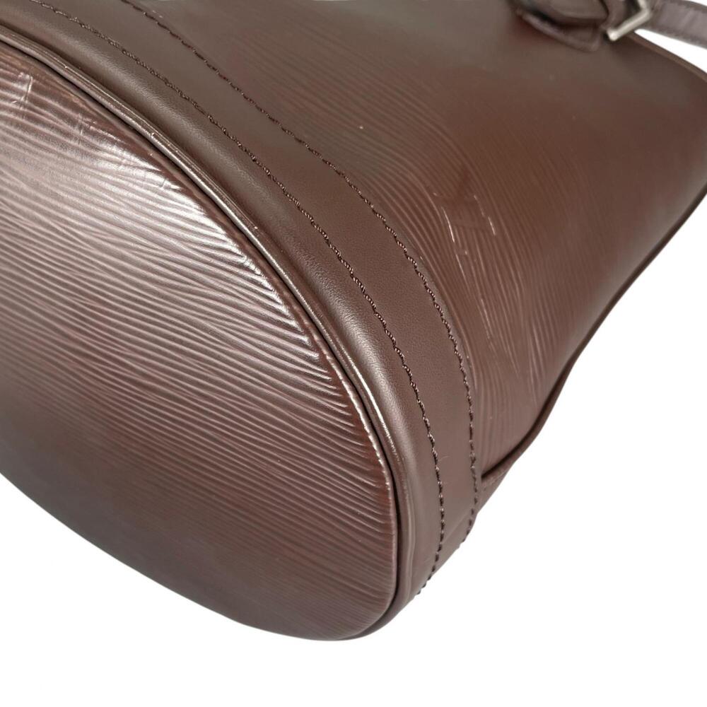 LOUIS VUITTON Brown Leather Tote Bag - Picture 9 of 16